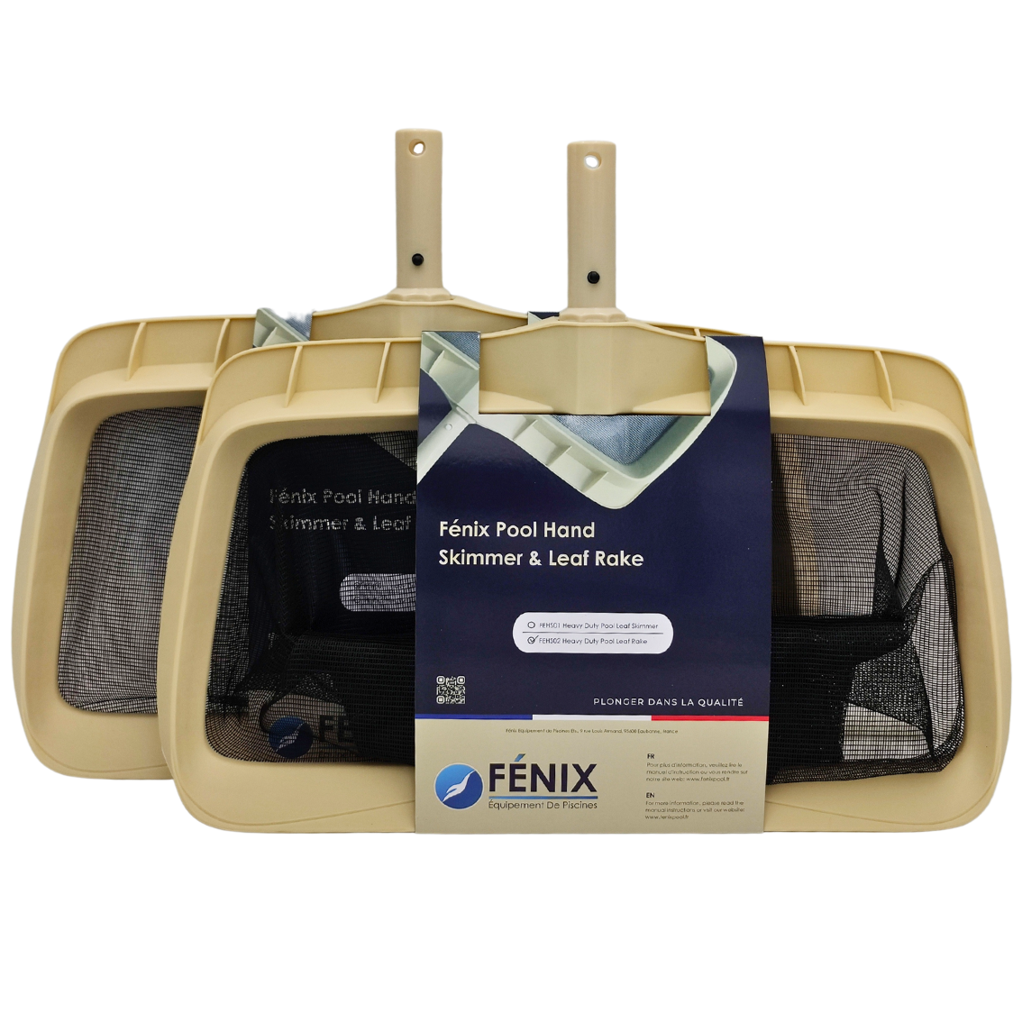 Écumoire et râteau à feuilles Fénix